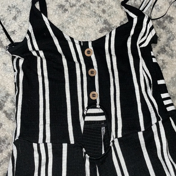 Wide Leg Midi Jumpsuit - Picture 2 of 3